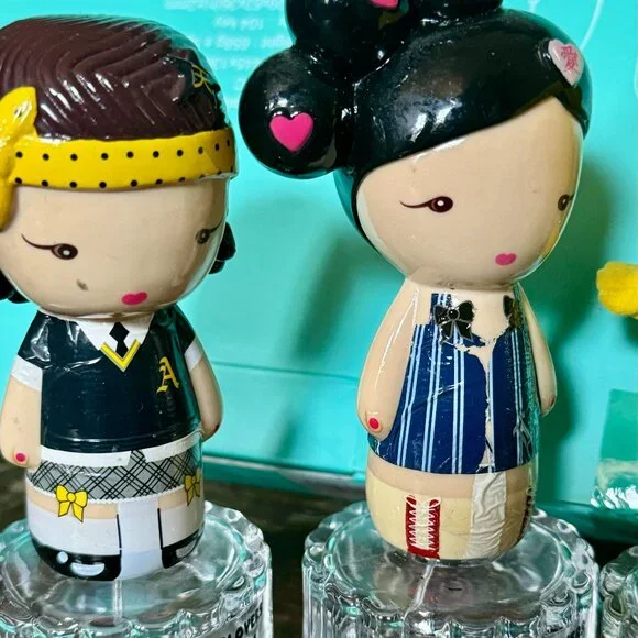 Harajuku Lovers Collectible 3 Perfume Bottles Empty in great condition - Picture 3 of 16